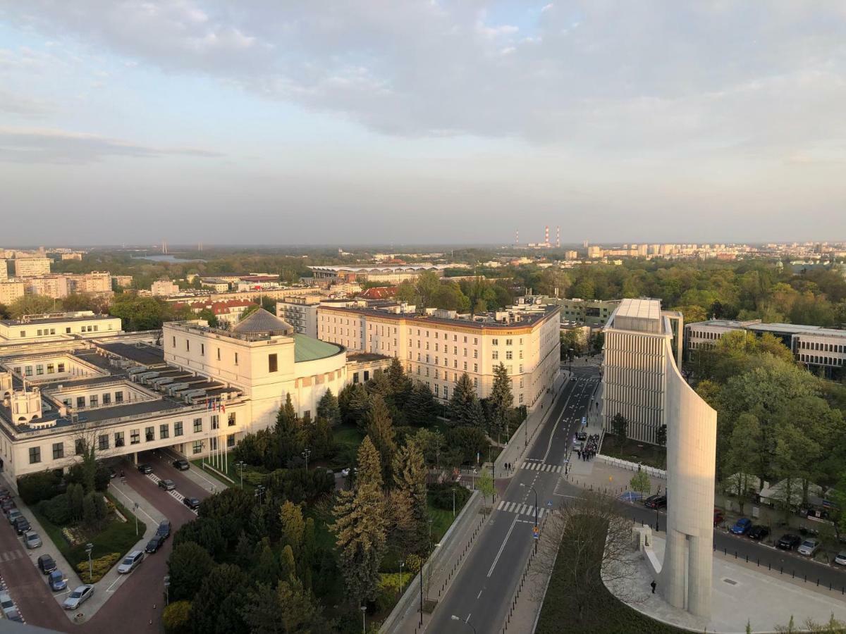 Apartament Wiejska 9 Warszawa Eksteriør bilde